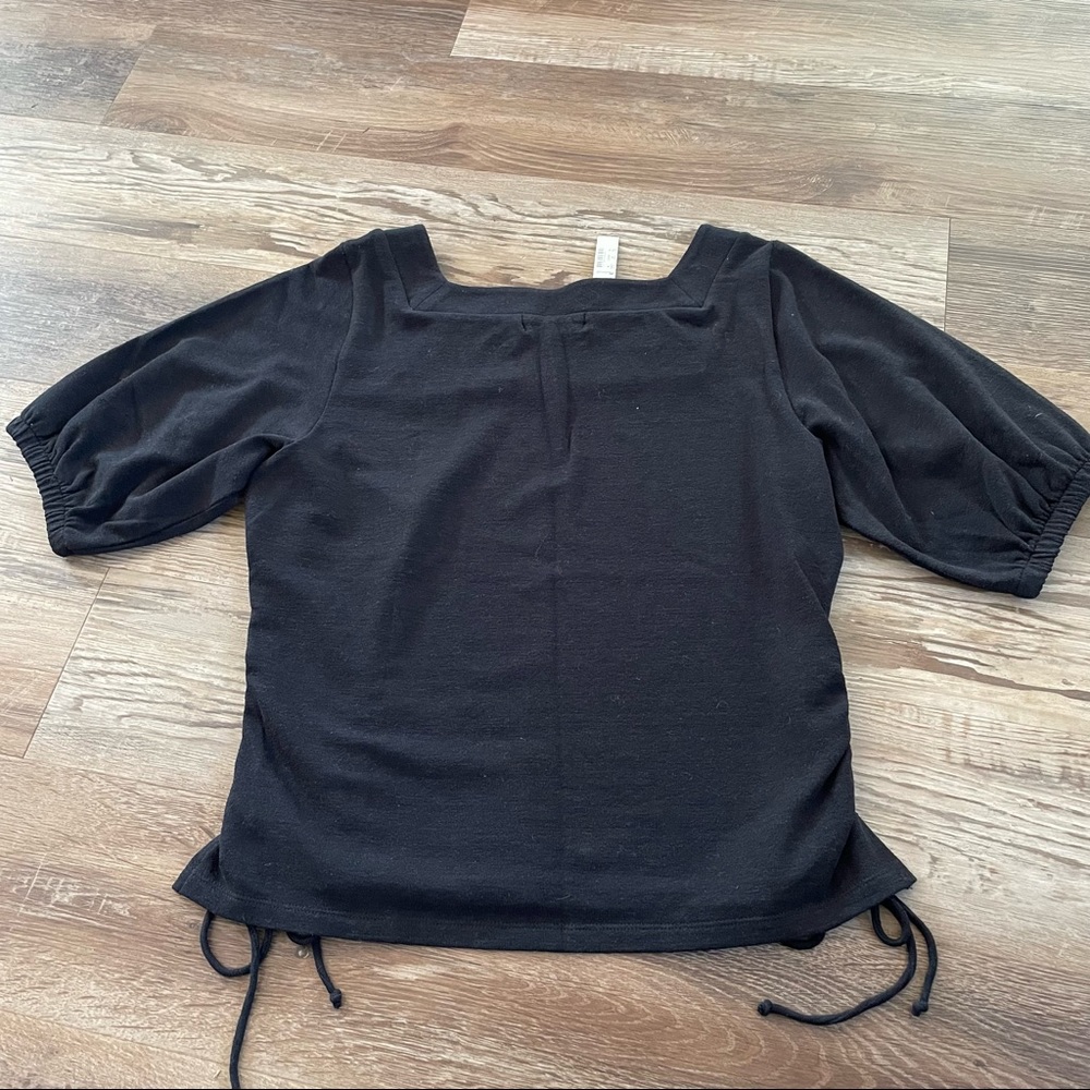 Madewell Texture And Thread Top M - image 6